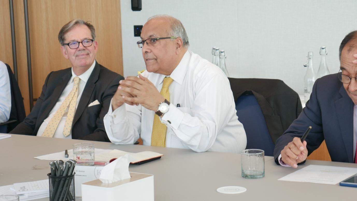 Members of the Board in session.