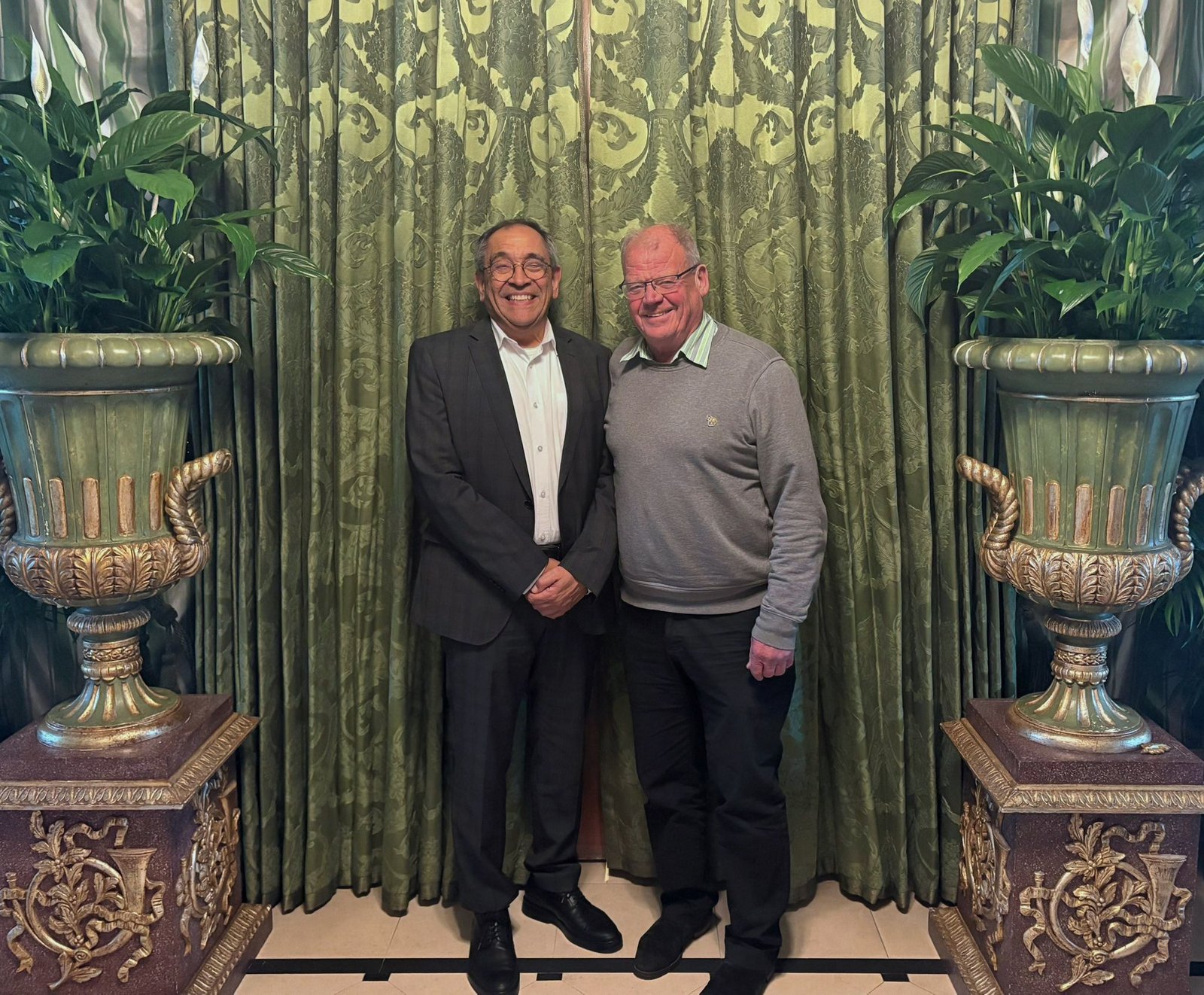 Mr. Viktor Bronzović and Mr. Dave Elston — Executive Office